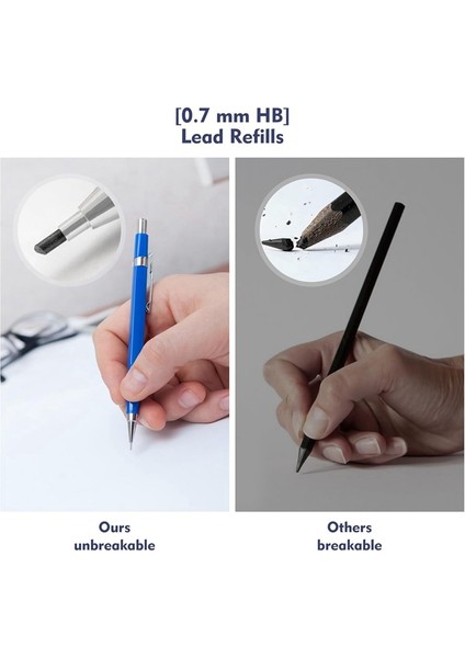Kurşun Kalem Yedekleri, 840 Parça [0,7 mm Hb] Kırılabilir Mekanik Kalem Yedekleri, 70 Tüp (Yurt Dışından) fırsatları