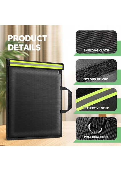 Telefonlar Için Faradays Çantası, Dizüstü Bilgisayarlar, Tabletler ve Araba Anahtarları Için Emp Korumalı 3'lü Paket Çanta, Anahtarlık Koruyucu (Yurt Dışından) fırsatları