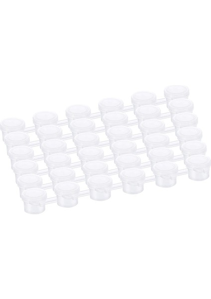 30 Şerit 180 Kap Boya Kapları Şeritler 3 ml Mini Boya Kapları Boş Boya Kapları El Sanatları Plastik Saklama Kapları (Yurt Dışından) fiyatları