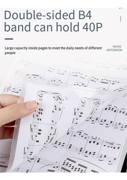 Nota Klasörü, Müzik Dosyası, Piyano Çalmak ve Nota Gereksinim Duyulan Her Durum Için Uygun (Yurt Dışından) indirimleri