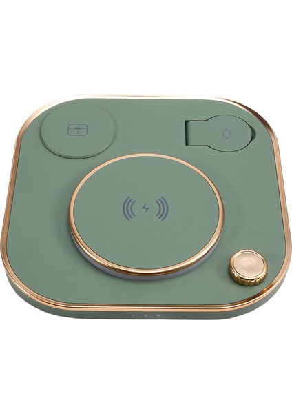 Çok Işlevli Katlanabilir Mobil Manyetik Kablosuz Şarj Cihazı, Lamba, Cep Telefonu, Saat, Kulaklık, 15W Masaüstü Şarj Cihazı, A (Yurt Dışından) fiyatları