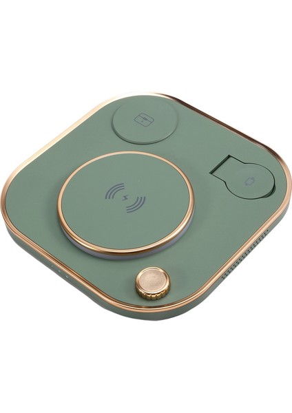 Çok Işlevli Katlanabilir Mobil Manyetik Kablosuz Şarj Cihazı, Lamba, Cep Telefonu, Saat, Kulaklık, 15W Masaüstü Şarj Cihazı, A (Yurt Dışından) modelleri