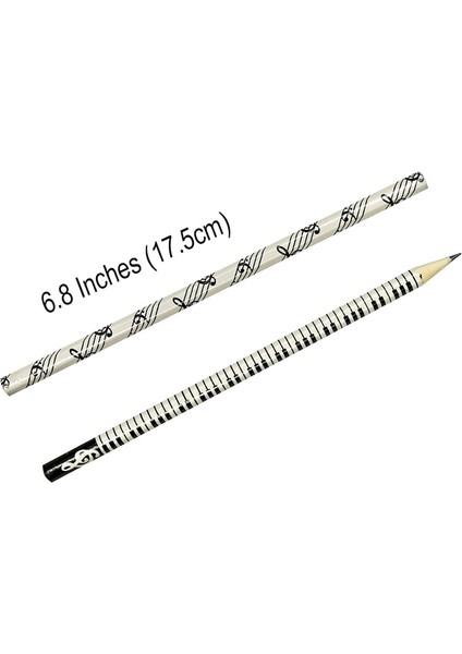 Müzik Aletleri Desenli 24 Parça Müzik Kalemleri - Okul Öğretmenleri ve Sanatçılar Için Hb Ahşap Kalemler (Yurt Dışından) fırsatları