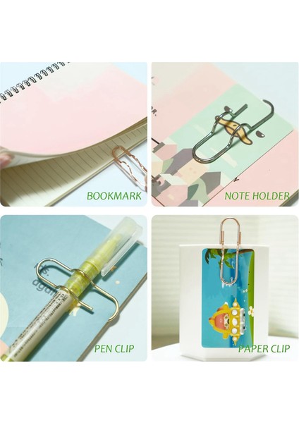 Çok Işlevli Metal Ataş ve Kalemlik, Taşınabilir Ofis ve Üniversite Okul Malzemeleri Gül Altın (20'li Paket) (Yurt Dışından) modelleri