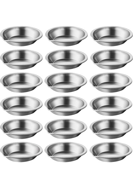 30 Adet Paslanmaz Çelik Boya Renk Paleti, Ağızlı 2'li Boya Tepsileri, Makyaj Paletleri, Mini Metal Boya (Yurt Dışından) fiyatları