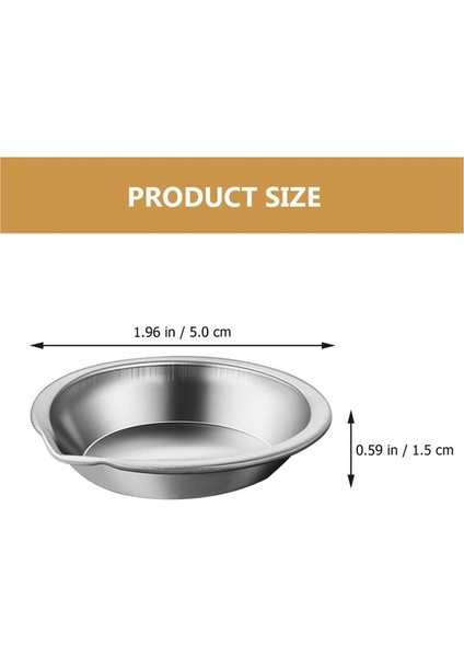 30 Adet Paslanmaz Çelik Boya Renk Paleti, Ağızlı 2'li Boya Tepsileri, Makyaj Paletleri, Mini Metal Boya (Yurt Dışından) modelleri