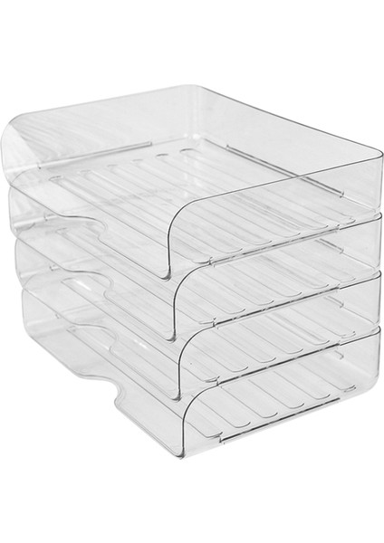 Ofis Düzenleme ve Depolama, Mektup Tepsisi Masa Düzenleyici, Istiflenebilir Belge Düzenleyici, Kağıt Düzenleyici, 4 Parça (Yurt Dışından) fiyatları