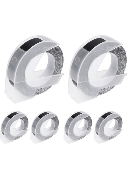 Etiket Yapıcı 1880 E-101 Için Kabartma Etiket Bandıyla Uyumlu 6 Adet Etiket Bandı 9mm x (Yurt Dışından) modelleri