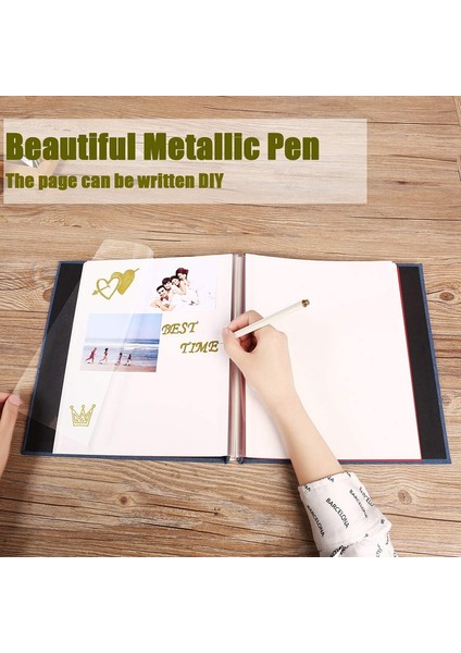 Düğün/aile/sevgililer Için Fotoğraf Albümü Kendinden Yapışkanlı Karalama Defteri Keten Kapaklı Kendin Yap Sevgililer Günü Hediyesi Anneler Siyah (Yurt Dışından) indirimleri