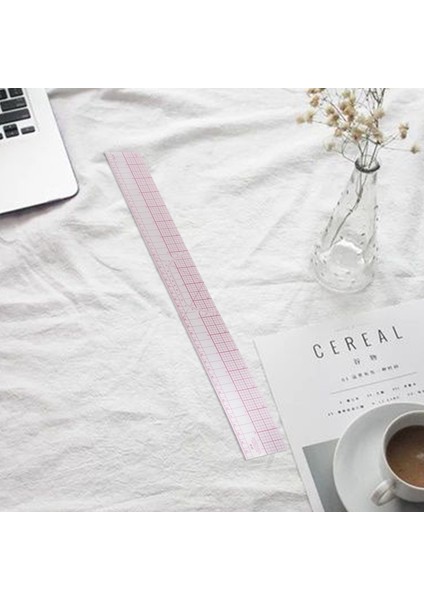 Çizim Aracı Kareler Açılar Paralel Çizgi Yumuşak Plastik Metrik Cetvel Şeffaf Pembe (Yurt Dışından) fırsatları