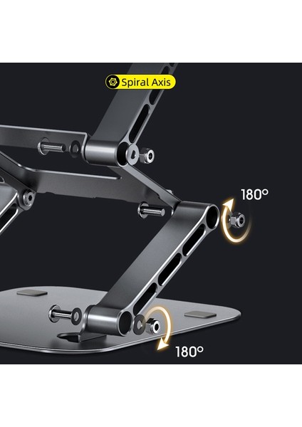 Ayarlanabilir Dizüstü Bilgisayar Standı Alüminyum Katlanabilir Dizüstü Bilgisayar Tutucu Taşınabilir Dizüstü Bilgisayar Tablet Standı Profesyoneller Için (Yurt Dışından) indirimleri