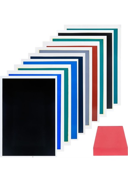 10 Adet Gravür Işaretleme Kağıdı, Kazıyıcılı Renkli Gravür Kağıdı, Metal Seramikler Için Renkli Optik Işaretleme Kağıdı (Yurt Dışından) fiyatları