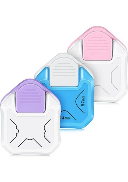 3 Parça Köşe Yuvarlatma Delgeç, 3 Stil, 4/7/10 mm Köşe Kesici, Kağıt El Sanatları ve Kart Yapımı Için Köşe Delgeçleri (Yurt Dışından) fiyatları