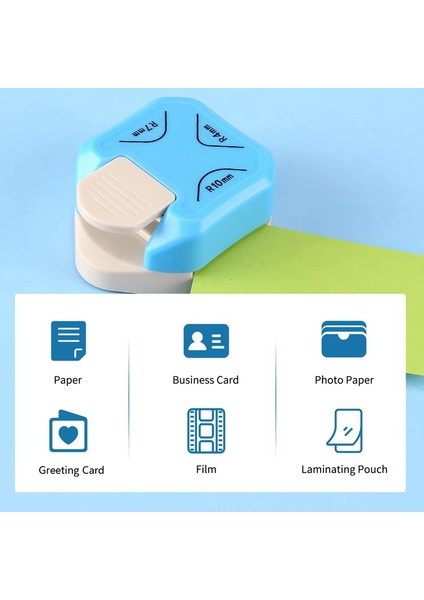 3 Parça Köşe Yuvarlatma Delgeç, 3 Stil, 4/7/10 mm Köşe Kesici, Kağıt El Sanatları ve Kart Yapımı Için Köşe Delgeçleri (Yurt Dışından) indirimleri