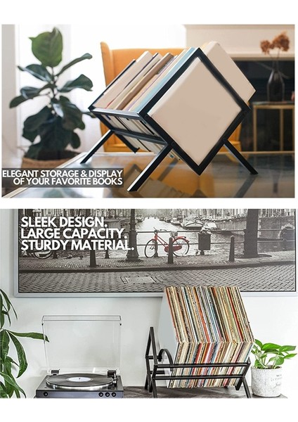Tier Vinil Plak Depolama Masaüstü Sergileme Rafı Masaüstü Kitaplık CD Sergileme Standı Masaüstü Dergi Kitaplık (Yurt Dışından) indirimleri