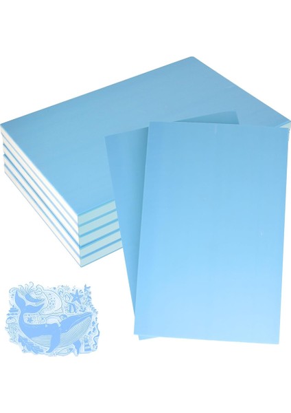 10 Parça Kauçuk Bloklar, Oyması Kolay Kauçuk Damga Malzemeleri, Kendin Yap Projeleri, Scrapbook Kart Yapımı Için El Sanatları Malzemeleri (Yurt Dışından)