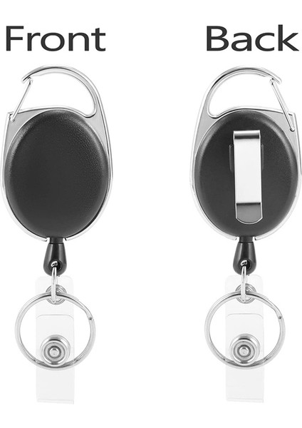 Uzatılabilir Anahtarlık, Vinil Kayış ve Anahtarlıklı 4'lü Kimlik Rozeti Makarası Seti, Uzatılabilir Boyun Askısı, Karabina (Yurt Dışından) fırsatları