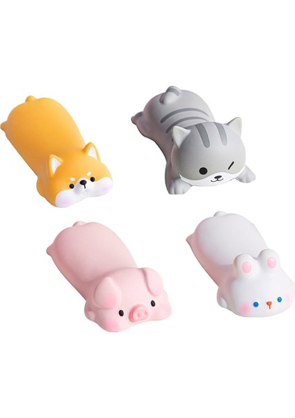 Ofis ve Oyun Kullanımı Için 4 Adet Ergonomik Kawaii Bilek Destekli Mouse Pad - Yavaş Yükselen Hafızalı Köpük Kol Desteği (Yurt Dışından) modelleri