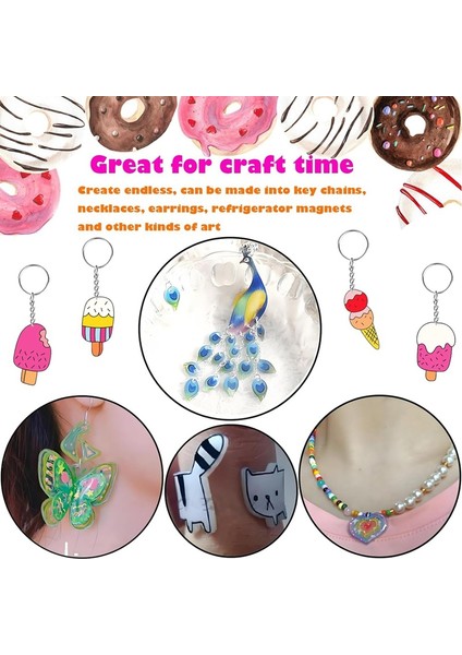 Çocuklar Için 12 Parça Büzüşen Kağıtlar, Zımparalanmış Büzüşen Plastik Levhalar, Büzüşen Film Kağıtları, Kendin Yap El Sanatları, Okul Sanatları (Yurt Dışından) indirimleri