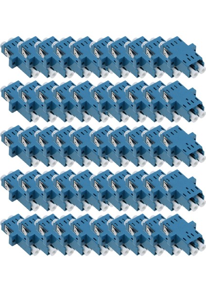 50 Adet Lc Dubleks Fiber Optik Adaptör Lc Optik Fiber Bağlantı Parçası Lc Fiber Flanş Lc Konnektörü (Yurt Dışından)