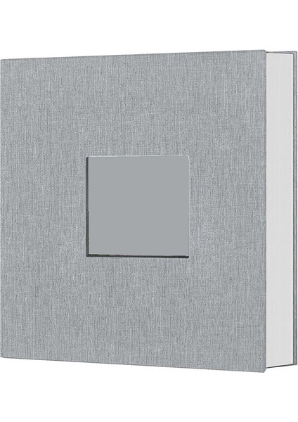 Fotoğraf Albümü Kendinden Yapışkanlı, Resim Sergileme Pencereli, 40 Sayfalık Kendin Yap Karalama Defteri, Keten Kapaklı Anı Defteri (Yurt Dışından)