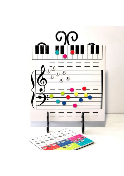 Çocuklar Için Manyetik Müzik Asası Tahtası Silinebilir Kağıt Eğlenceli Müzik Eğitimi Beyaz Tahta Oyuncağı (Yurt Dışından) fiyatları