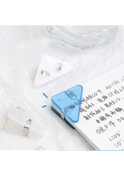 Klips Fatura Klipsi Kitap Kağıdı Köşe Klipsi Dosya Klipsi Masa Depolama Raf Ofis Masaüstü Düzenleyici Kırtasiye (Yurt Dışından) fırsatları