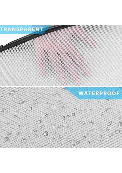 12 Adet Fermuarlı Dosya Çantası A4 Fermuarlı File Çanta Masa Oyunu Saklama Çantası Pvc Dosya Çantası Ofis Malzemeleri Saklama Çantası (34CMX24CM) (Yurt Dışından) indirimleri