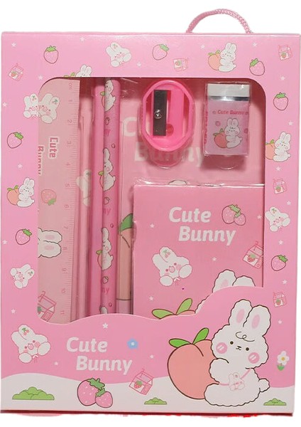 Karikatür 6 Parçalı Kırtasiye Hediye Kutusu Seti (Yurt Dışından)