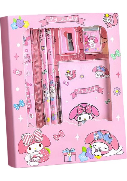 Sanrio Sevimli Çizgi Film Okula Dönüş Seti (Yurt Dışından)