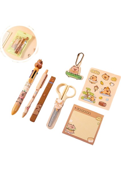 Capibara Kırtasiye Seti (Yurt Dışından)