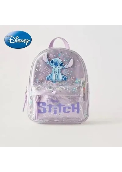 Dikiş Mickey Mouse Cartoon Moda Sırt Çantası Kadınlar Minnie Canvas School Bag Moda Büyük Kapasite Sırt Çantası Renk: A5 27X22X10CM (Yurt Dışından)