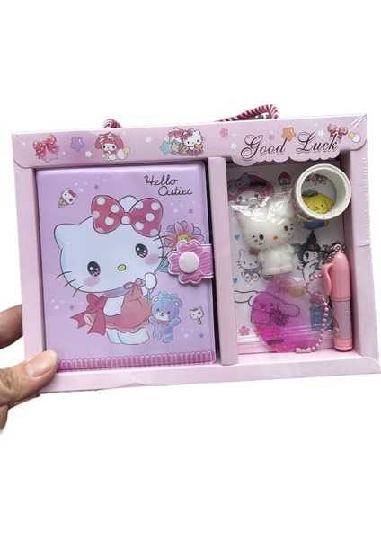 Guka Mini Taşınabilir Karikatür Defter Seti (Yurt Dışından)