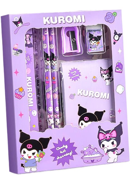 Sanrio Sevimli Çizgi Film Okula Dönüş Seti (Yurt Dışından)