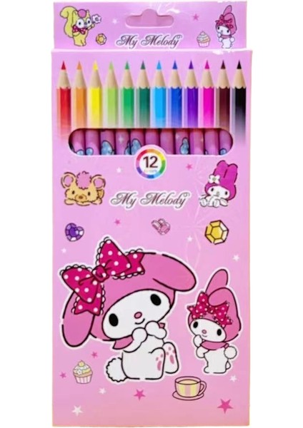 Kulomi Çocuk Resim Grafiti 12 Renkli Kalem (Yurt Dışından)