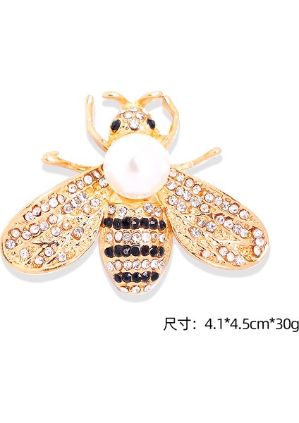 Yeni Inci Broş Kıdemli Pin Tüy Yağ Damlası Kakma Elmas Korsaj Karikatür Taklidi Broş Aksesuarları Dıy Sınıf Mücevher (Yurt Dışından)