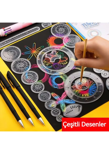 Yeni 28 Parçalı Set Çok Işlevli Kaleydoskop Cetveli (Yurt Dışından) fiyatları