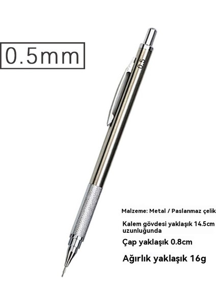 7 Yeni Paslanmaz Çelik Mekanik Kalem (Yurt Dışından) modelleri