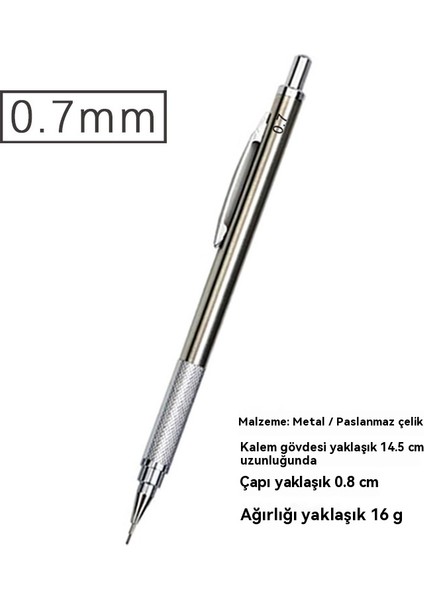 7 Yeni Paslanmaz Çelik Mekanik Kalem (Yurt Dışından) fırsatları