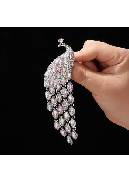 Yeni Fransız Retro Inci Geometrik Küpe Atılı Moda Mizaç Küpe Niş Işık Lüks Broş Takı (Yurt Dışından)