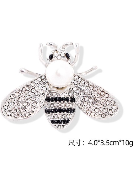 Yeni Inci Broş Kıdemli Pin Tüy Yağ Damlası Kakma Elmas Korsaj Karikatür Taklidi Broş Aksesuarları Dıy Sınıf Mücevher (Yurt Dışından)