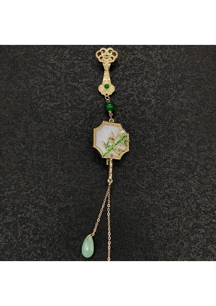 Yeni Mizaç Çanak Saç Tokası Şimdi Yeni Aksesuarlar Saç Tokası Başlık Saç Aksesuarları Kadın Broş Iğnesi Iğne Tüy Yağ Damlası Elmas Korsaj (Yurt Dışından)