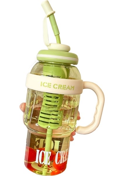 1300ML Buz Bombardıman Kupası Yaz Büyük Kapasiteli Su Bardağı (Yurt Dışından)