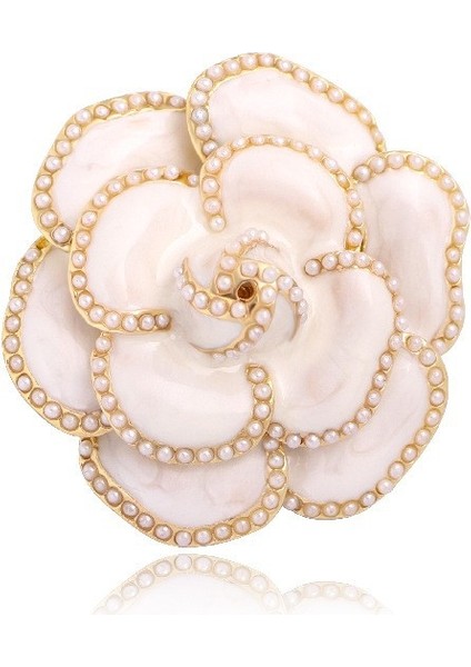 Yeni Retro Yüksek Dereceli Broş Klasik Mizaç Niş Tasarım Zarif Iğne Edebi Retro Tarzı Aksesuarlar (Yurt Dışından)