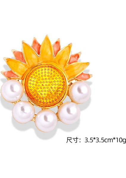 Yeni Inci Broş Kıdemli Pin Tüy Yağ Damlası Kakma Elmas Korsaj Karikatür Taklidi Broş Aksesuarları Dıy Sınıf Mücevher (Yurt Dışından)