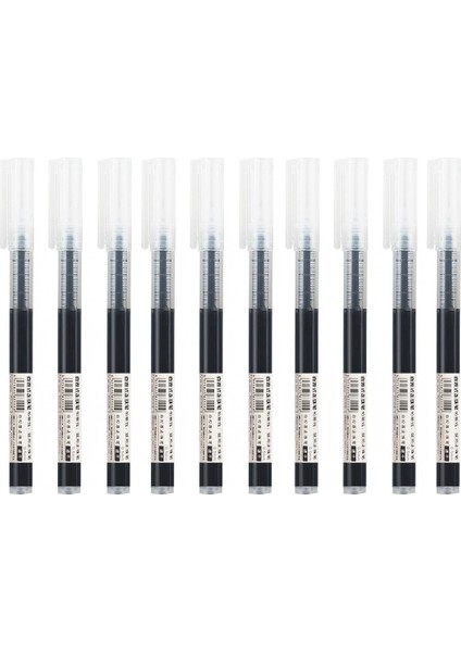 10 Öğrenci 0,5 mm Iğneli Tüp Jel Kalem Kullanıyor (Yurt Dışından)