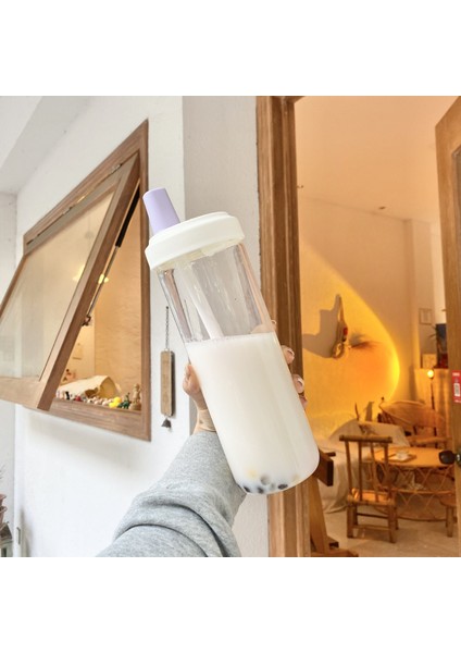 Yeni Büyük Kapasiteli Kabarcık Çay Büyük Saman Fincan (Yurt Dışından)