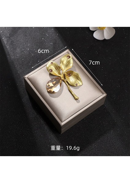 Yeni Mizaç Çanak Saç Tokası Şimdi Yeni Aksesuarlar Saç Tokası Başlık Saç Aksesuarları Kadın Broş Iğnesi Iğne Tüy Yağ Damlası Elmas Korsaj (Yurt Dışından)