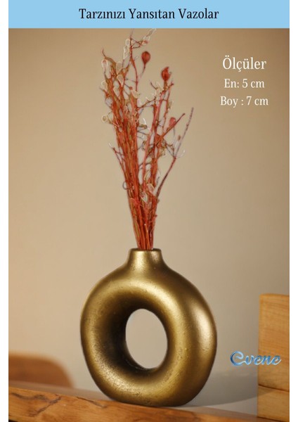 Vazo Küçük Vazo Masa Üstü Vazo Ev Dekorasyon Vazo Model 23