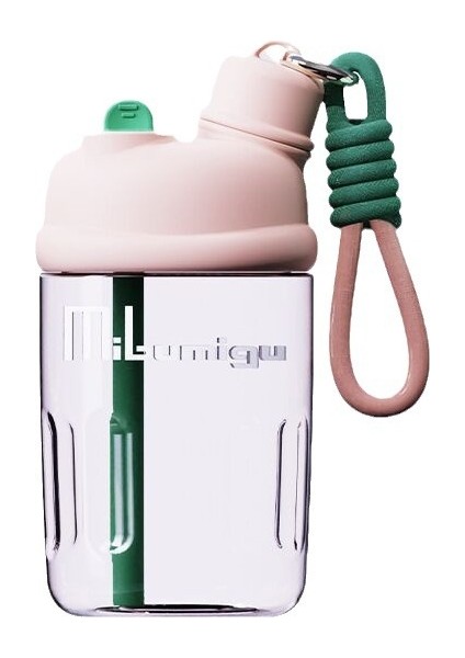 Yüksek Değerli Taşınabilir Çift Içme Bardağı ile Yeni 650ML Saman Bardak (Yurt Dışından)